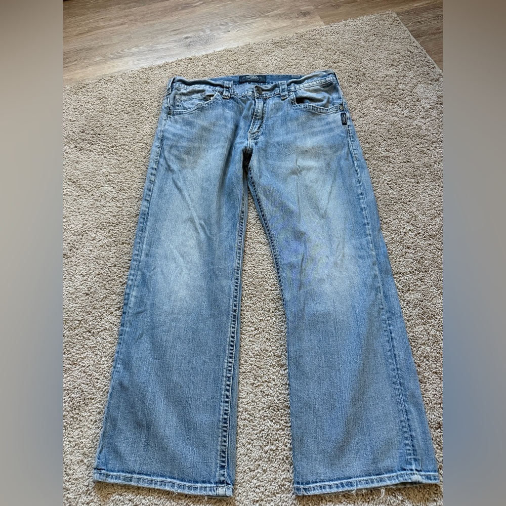 Silver Jeans Gordie Light Blue Denim 38/30